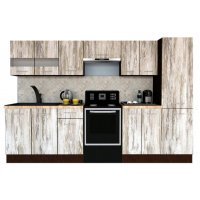 Bucatarie MARINA NEW 290 3B2 Wenge / Decor K084
